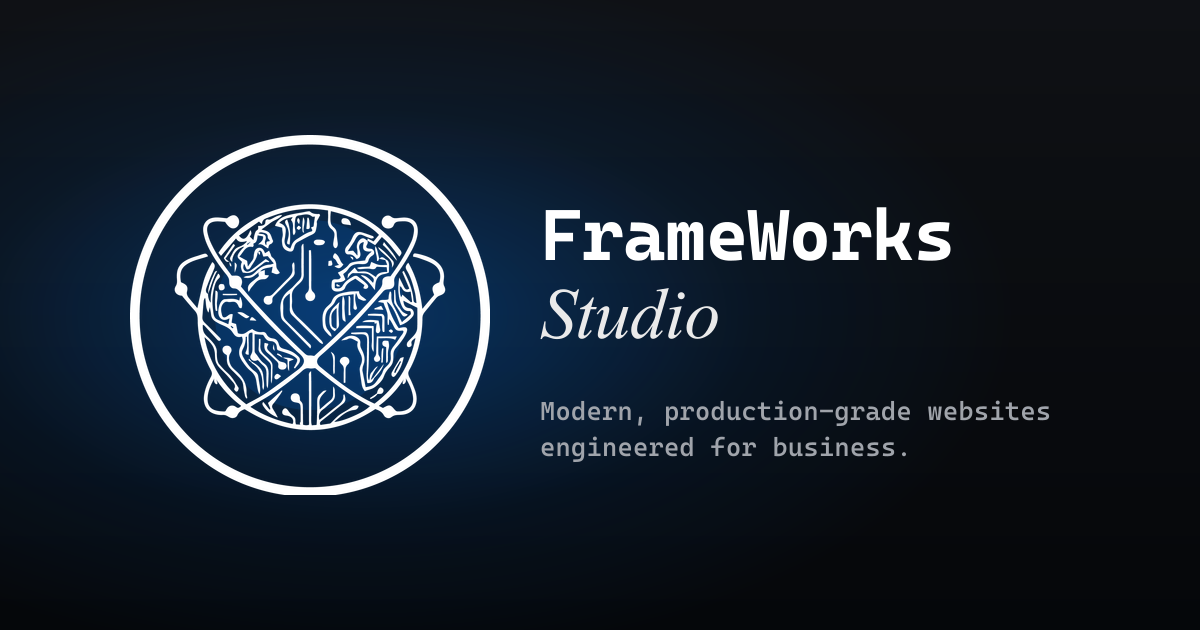 Showcase — FrameWorks Studio